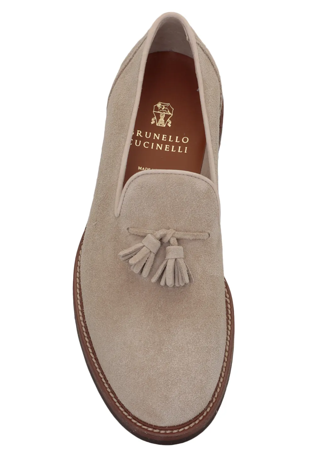 Brunello Cucinelli Tassel Embellished Loafers