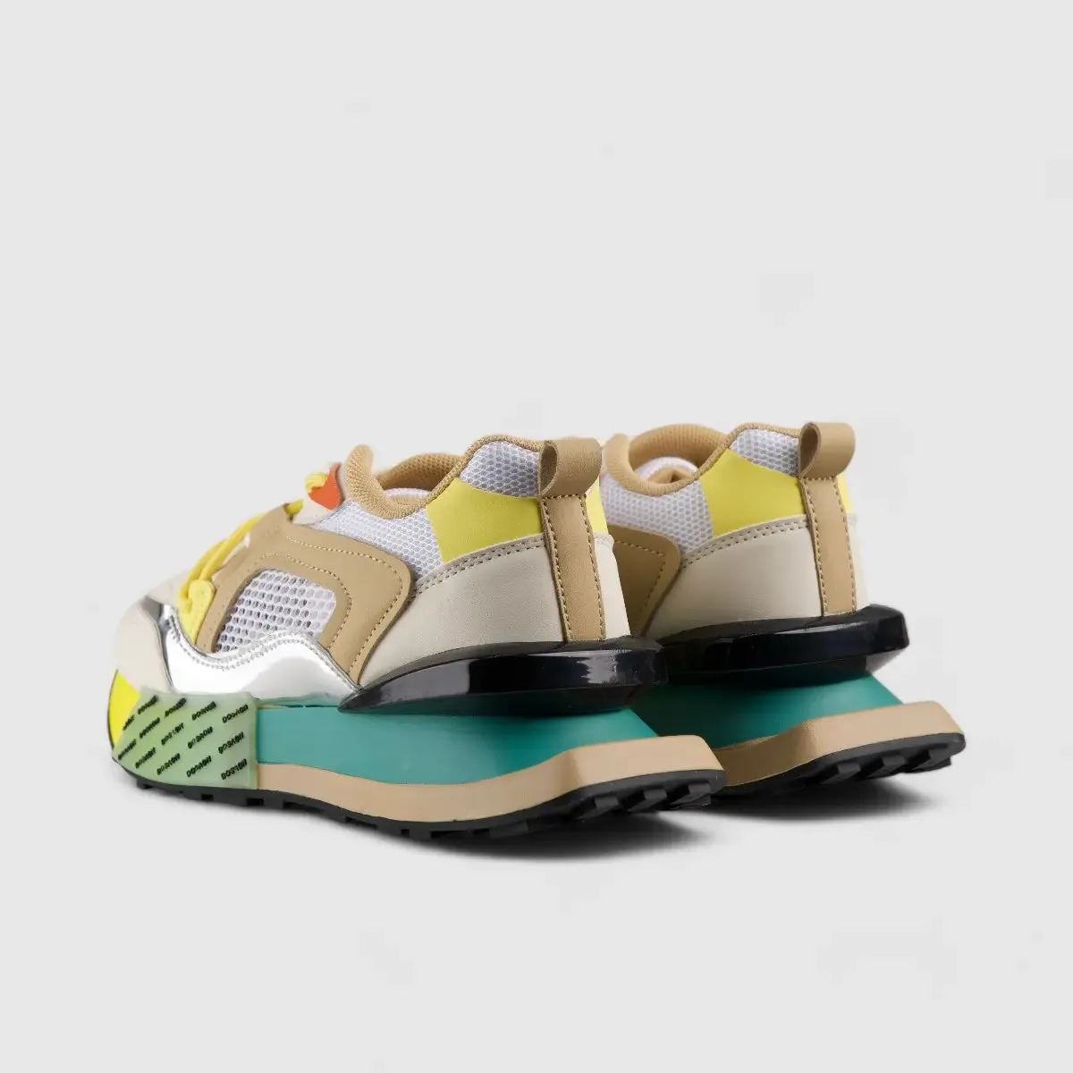 Bulletti Ladies Statement Sneaker Beige 17385