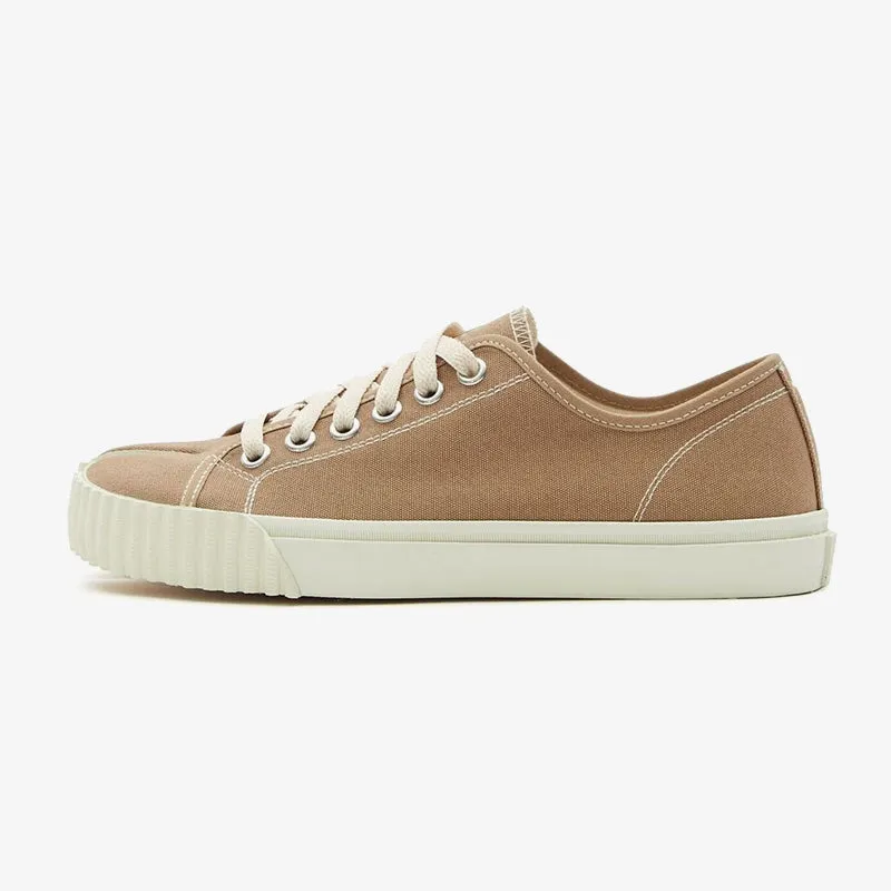 Camel Beige Tabi Low-Top Sneakers