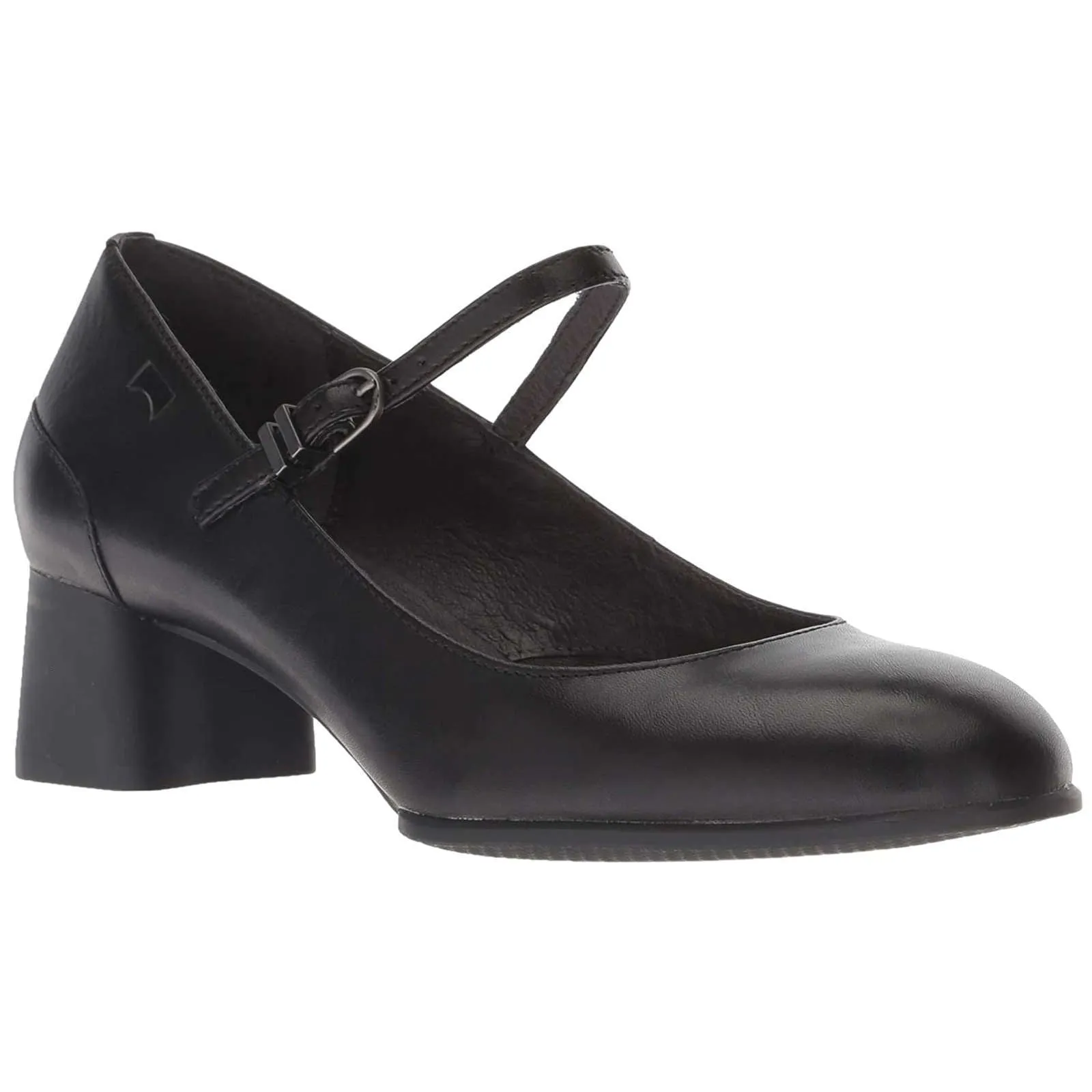 Camper Katie Calfskin Leather Women's Block Heel Shoes