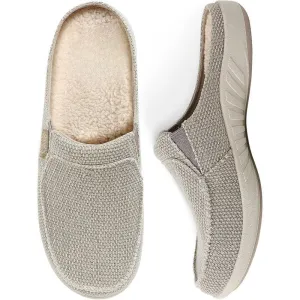 Canvas Anti Odor Slippers – Moisture Wicking Comfort