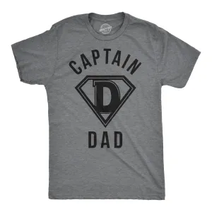 Captain Dad Men's T Shirt