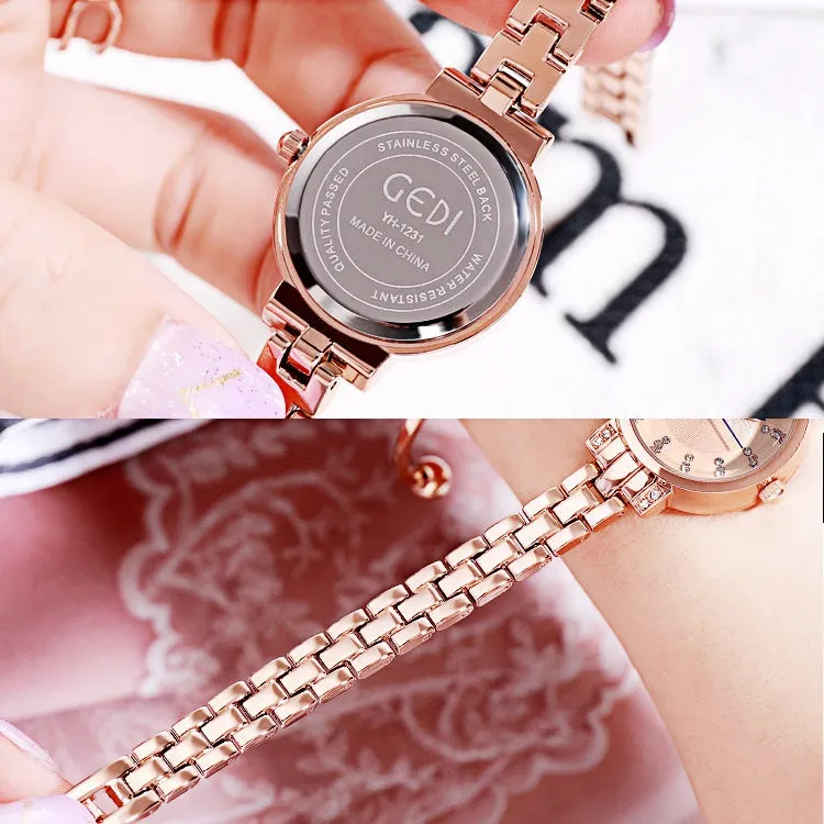 Casual Diamond Scale Women's Watch