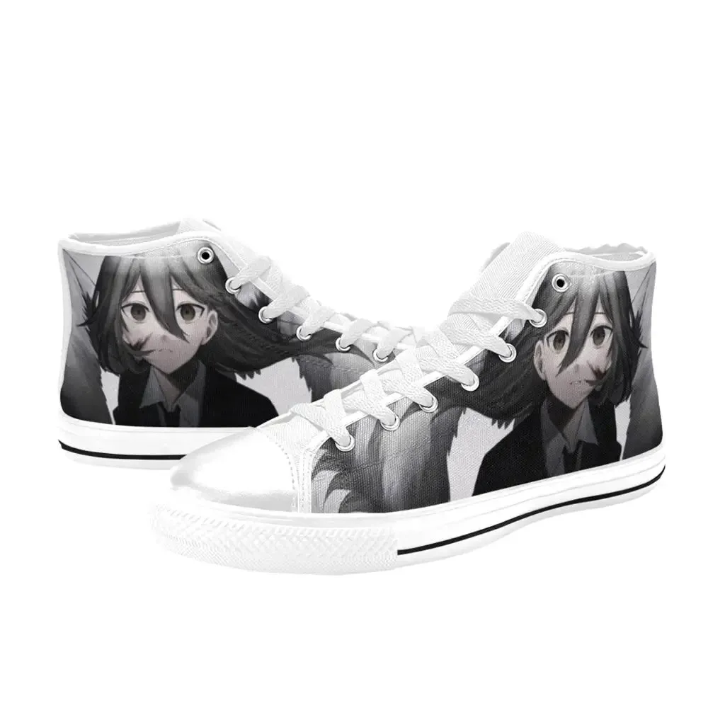 Chainsaw Man Angel Devil Shoes High Top Sneakers for Kids and Adults