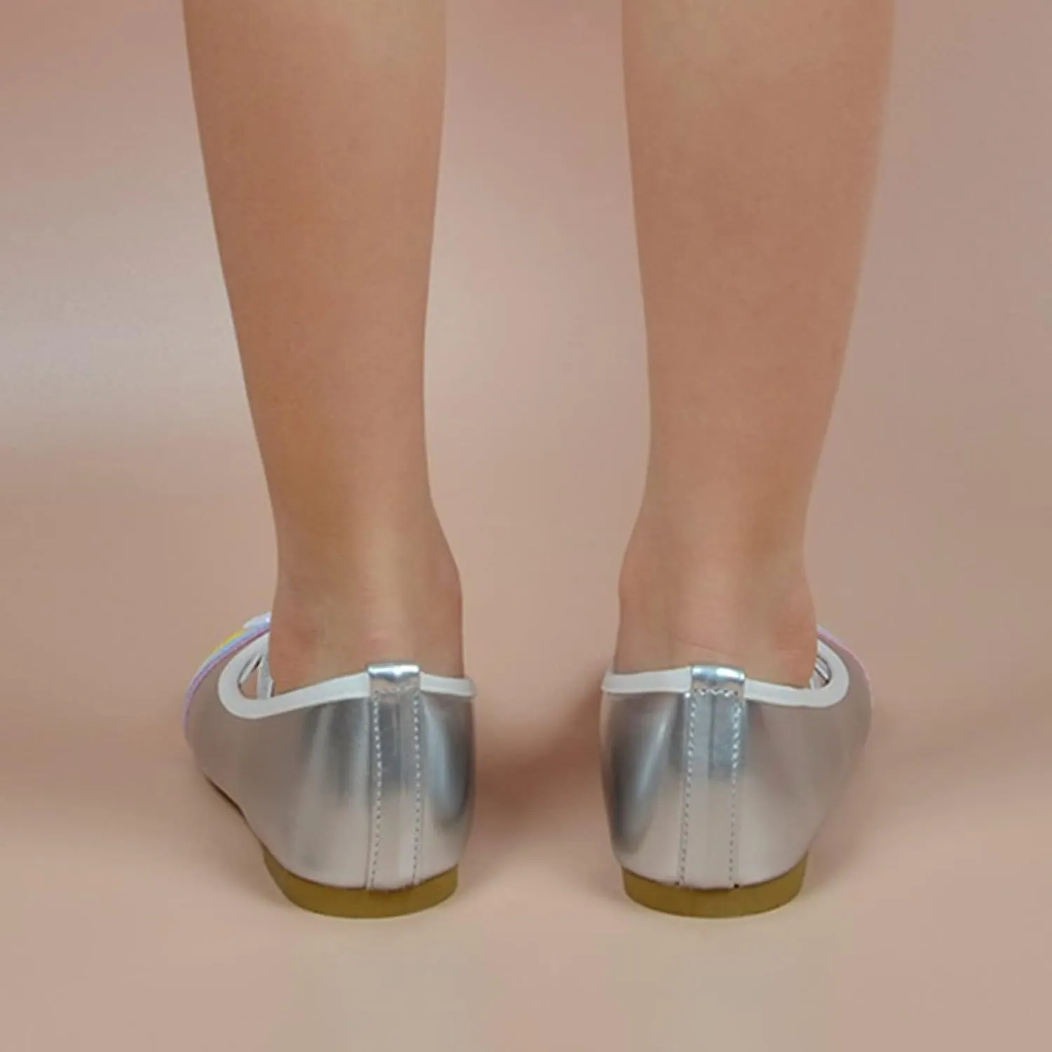 Children Shoes Flat Shoes Shoes with Sequins Bowknot Girls Dancing Shoes Baiyun Flat Shoes Kid Sneaker