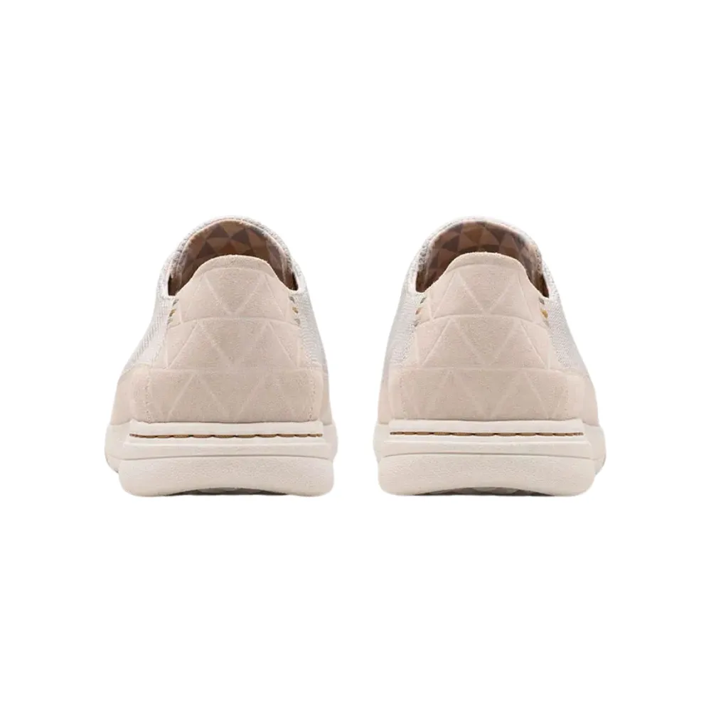 Clarks Easeway Lace White Combi Shoe (Men's)