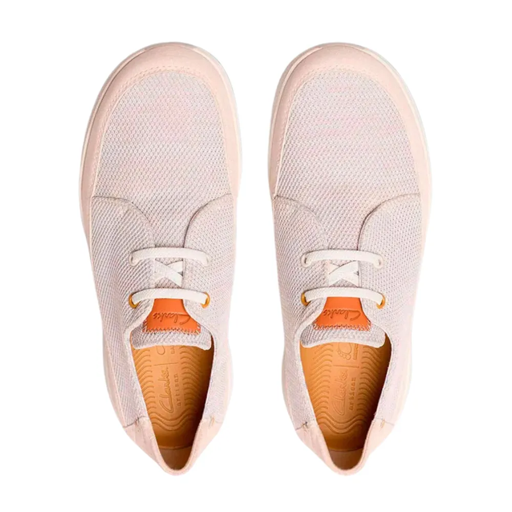 Clarks Easeway Lace White Combi Shoe (Men's)