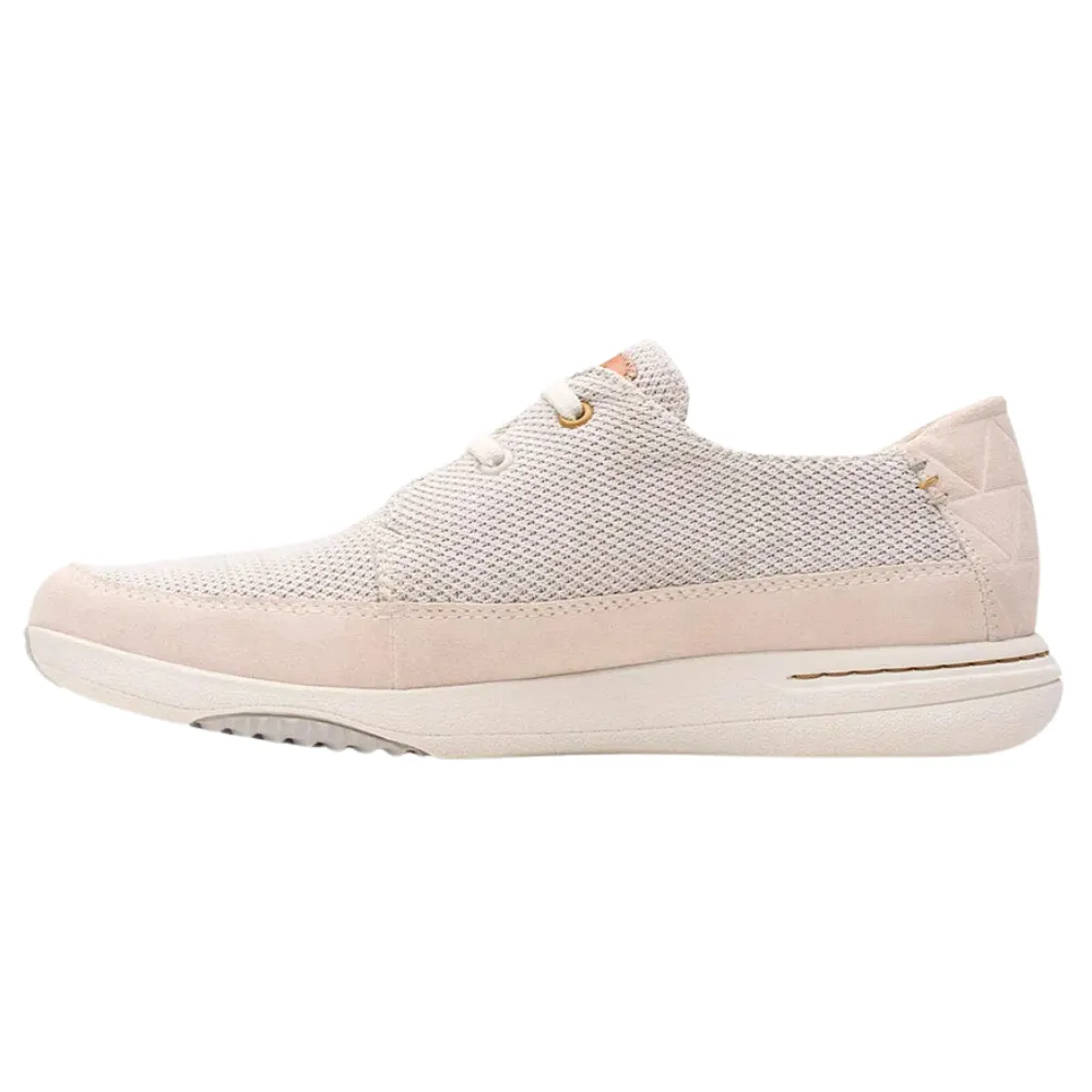 Clarks Easeway Lace White Combi Shoe (Men's)