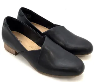 Clarks Women's Juliet Palm Black Casual Loafer Shoes - Size 7M