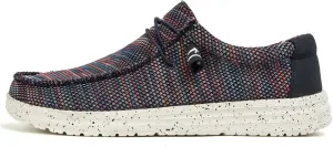 Classic Loafers for Men Comfort,Casual Comfy Canvas Men's Loafers & Slip-ons,Lightweight & Breathable Mesh Mens Boat Shoes,All Weather Rubber Soles