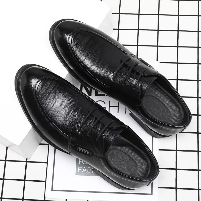 Classic Men's Dress Shoes Men Patent Leather Formal Business Oxford Shoes