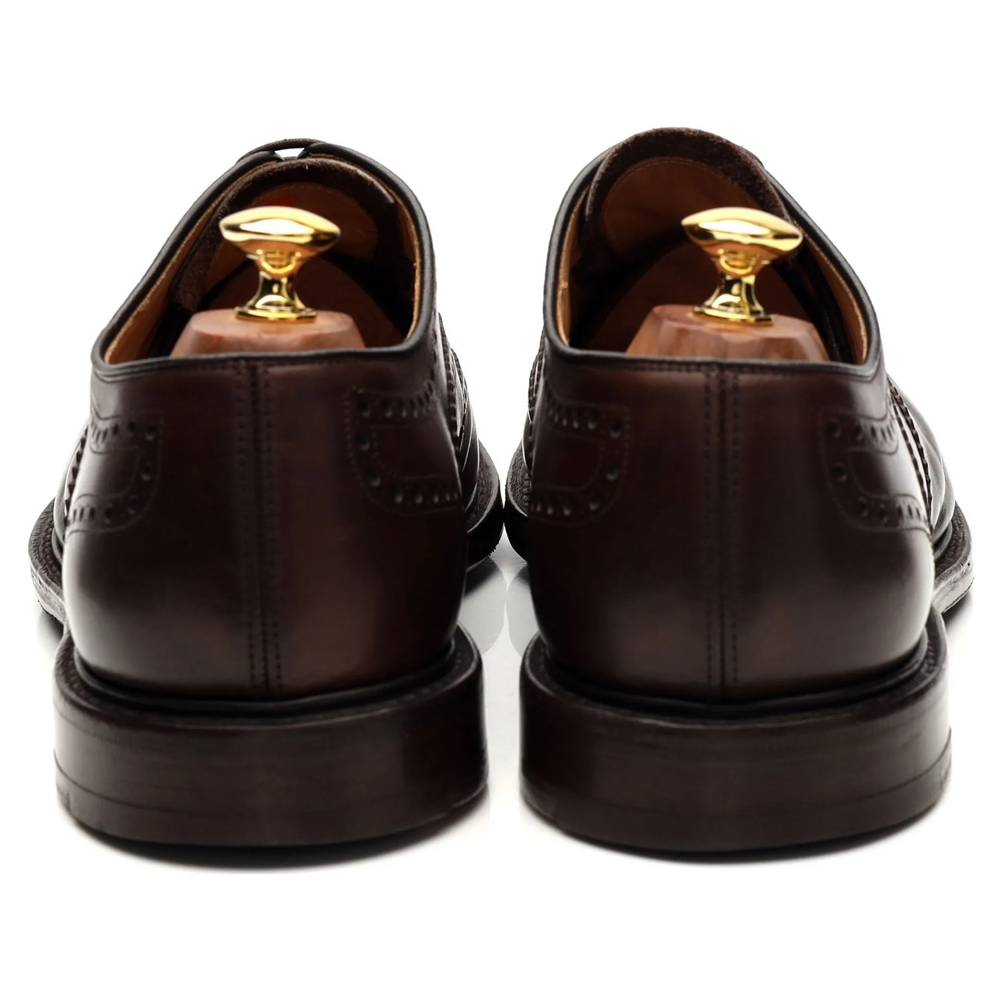 'Clifford' Brown Leather Oxford Brogue UK 9.5 G