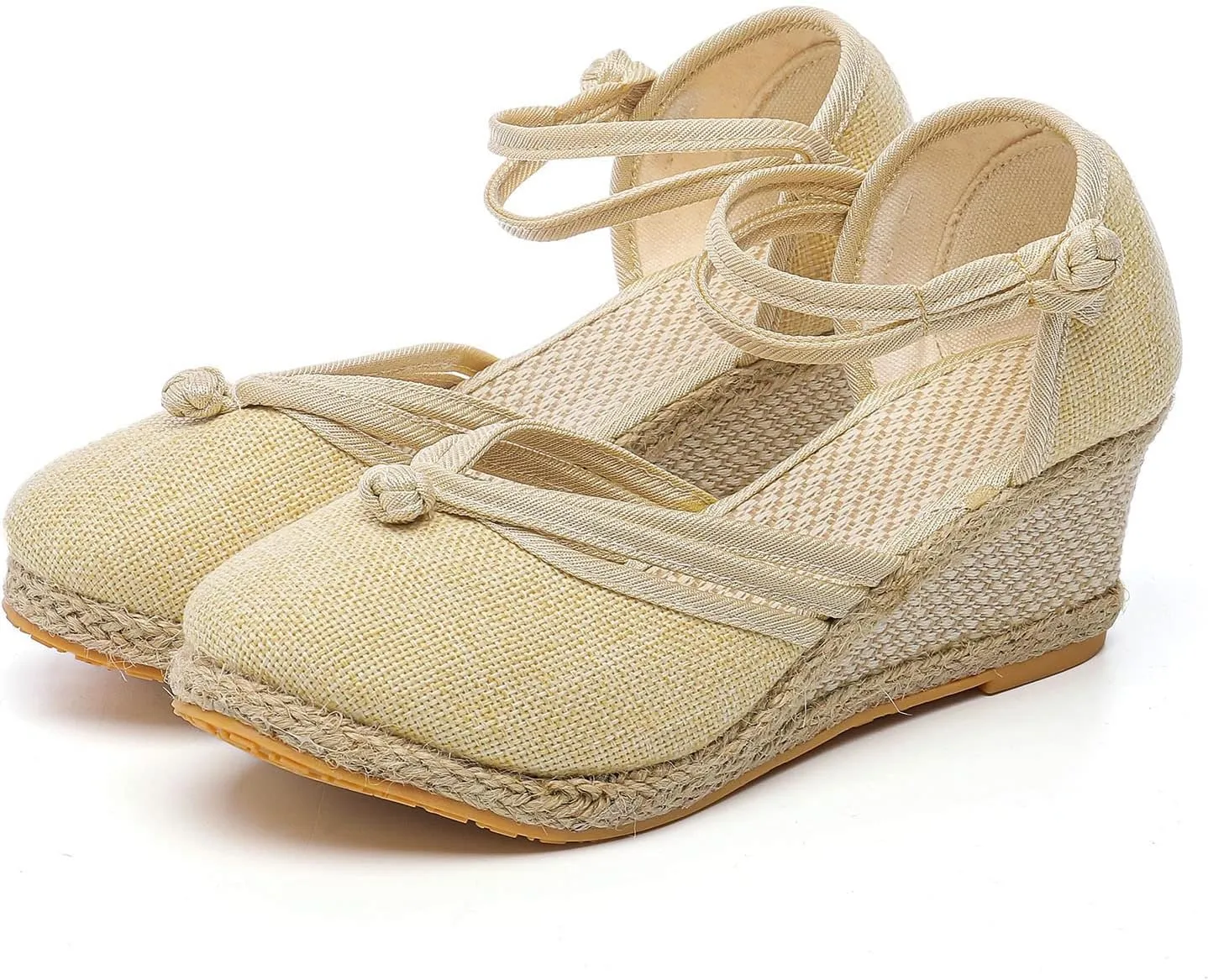 Close Toed Sandals Women, Women Sandals for Dressy Summer 2025 Ankle Strap Wedge Sandals Dressy Platform Wedge Casual Shoes
