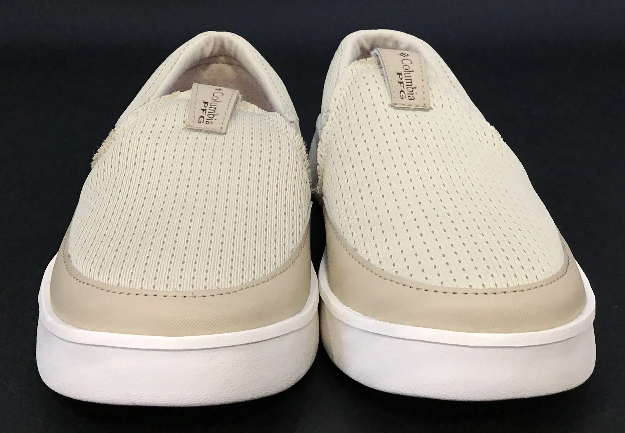 Columbia Women's Cream Casual Slip-On Shoes - Size 8