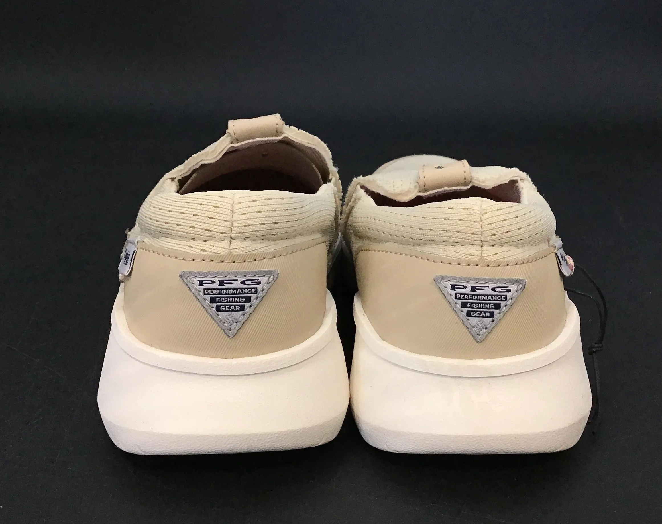 Columbia Women's Cream Casual Slip-On Shoes - Size 8