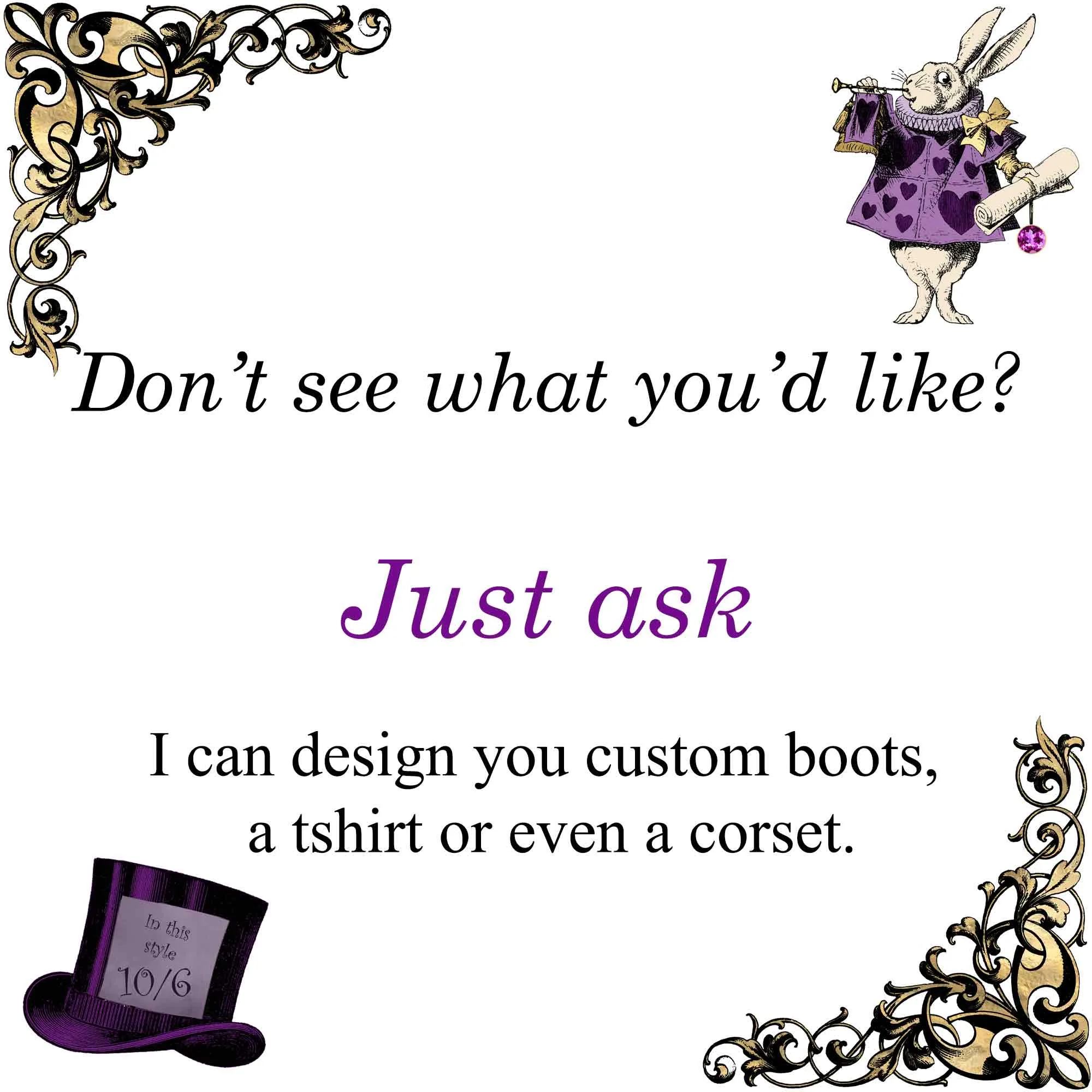 Combat Boots - Steampunk Gothic Gifts - Dark Academia Boots (REGSTP2)