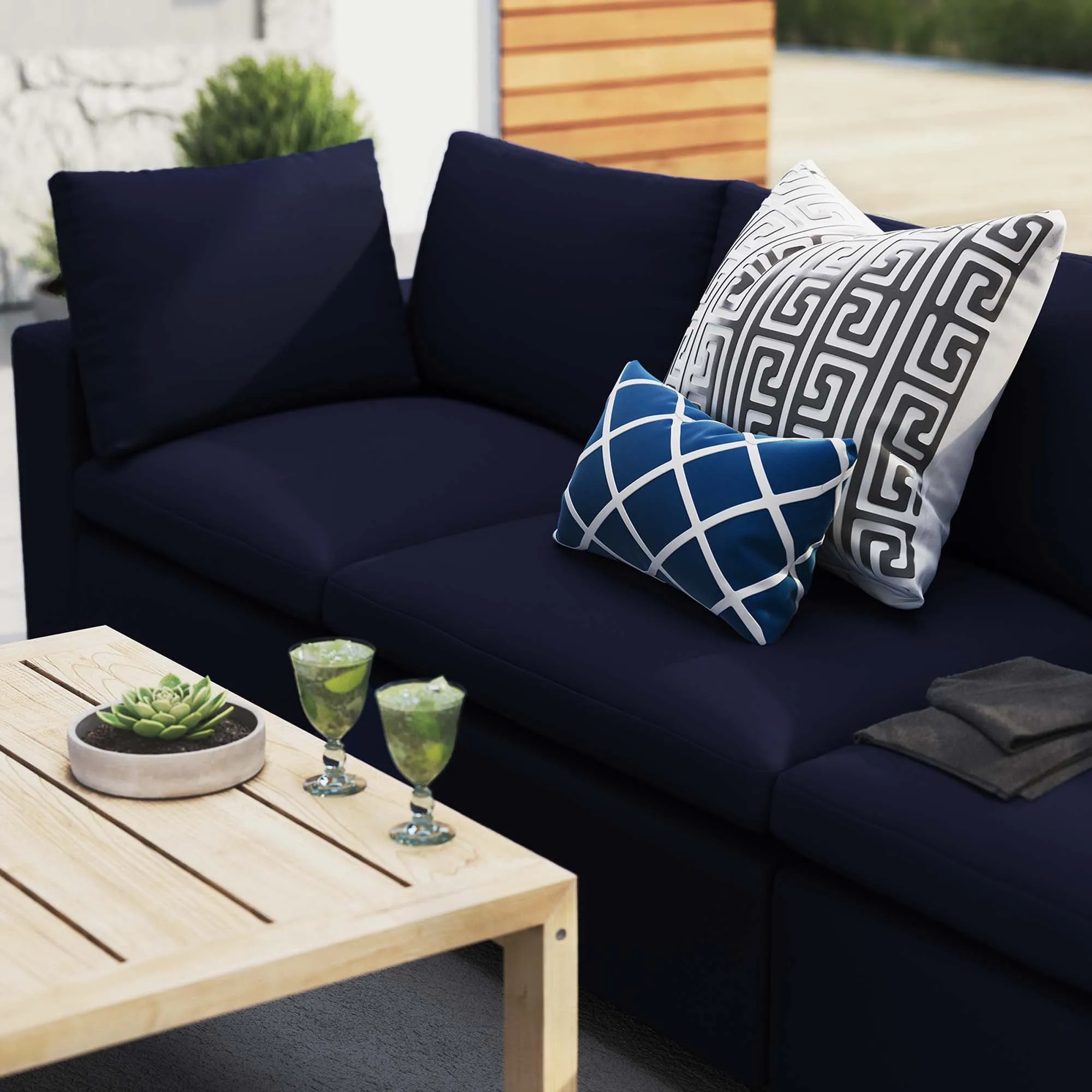 Commix Sunbrella® Outdoor Patio Sofa by Modway