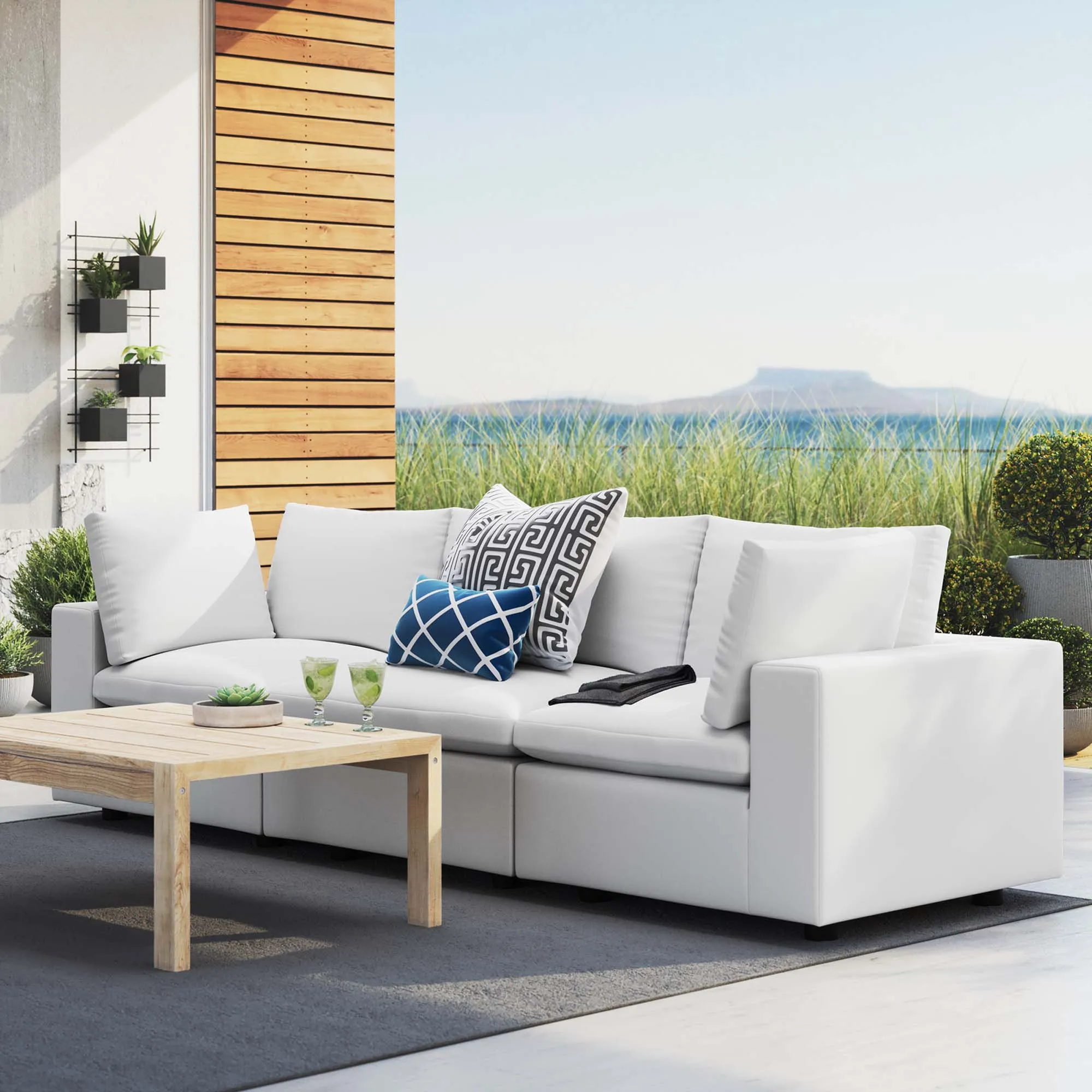 Commix Sunbrella® Outdoor Patio Sofa by Modway