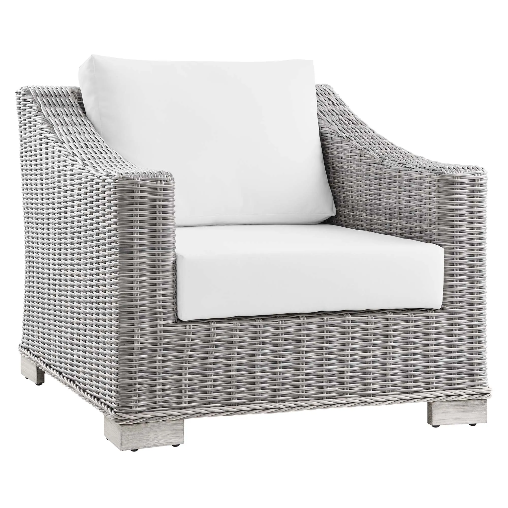 Conway Outdoor Patio Wicker Rattan Armchair by Modway