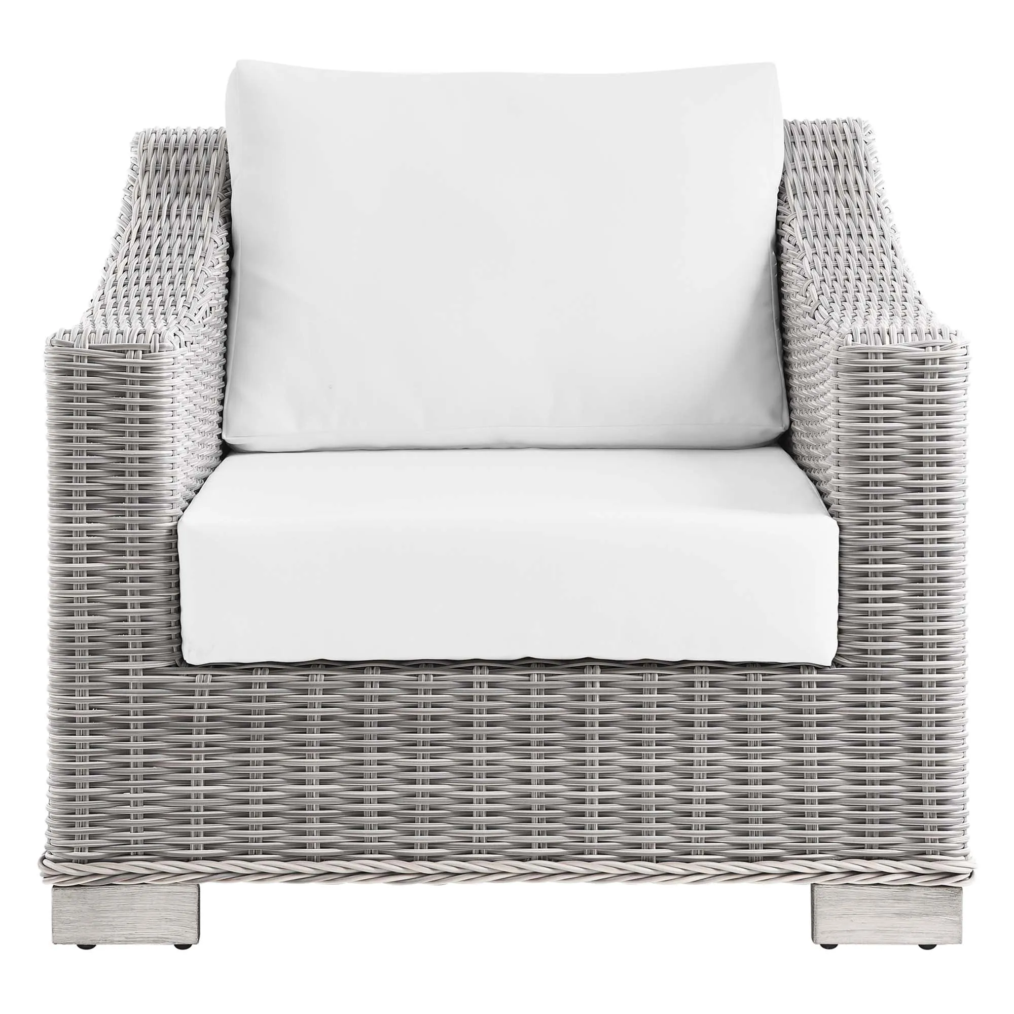Conway Outdoor Patio Wicker Rattan Armchair by Modway