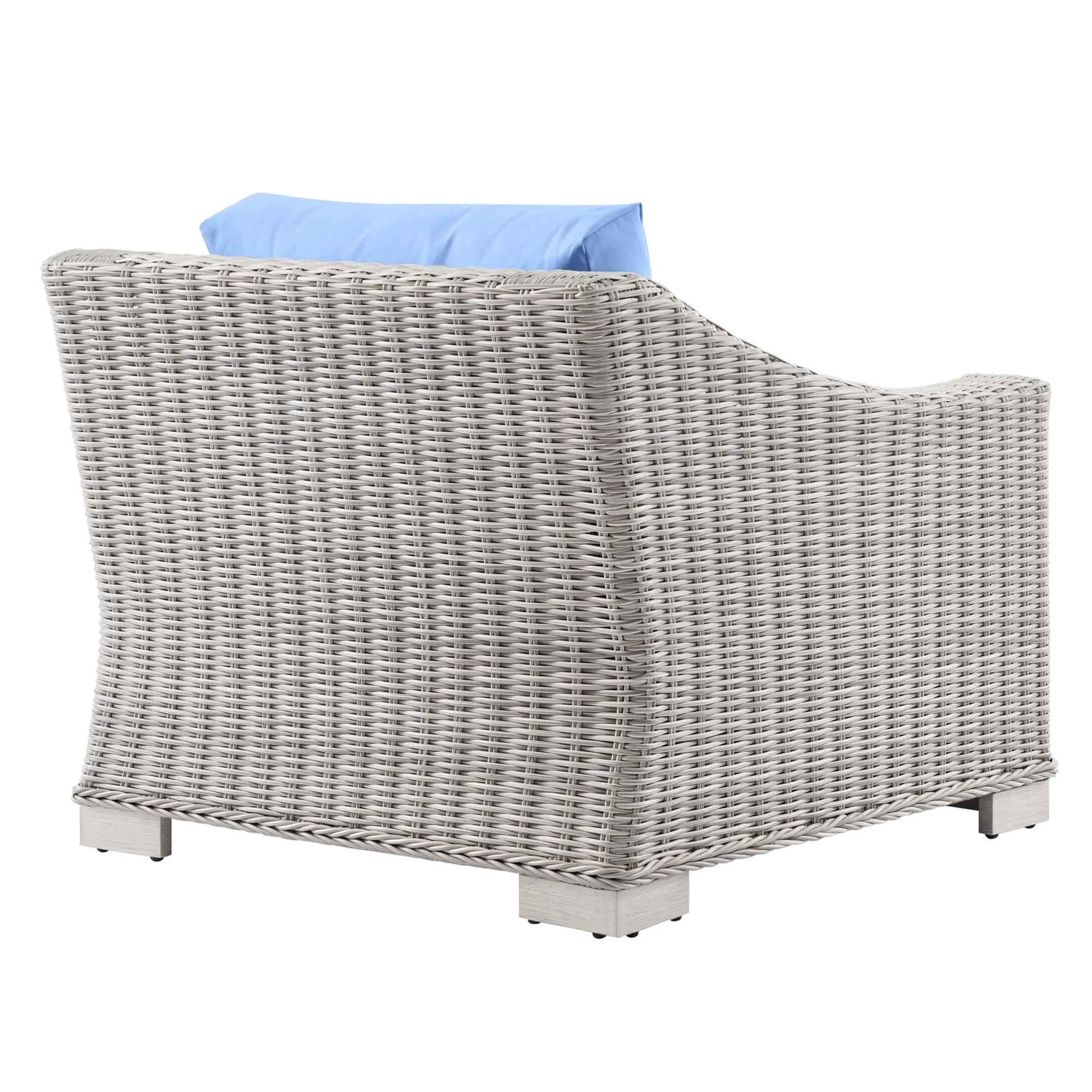 Conway Outdoor Patio Wicker Rattan Armchair by Modway