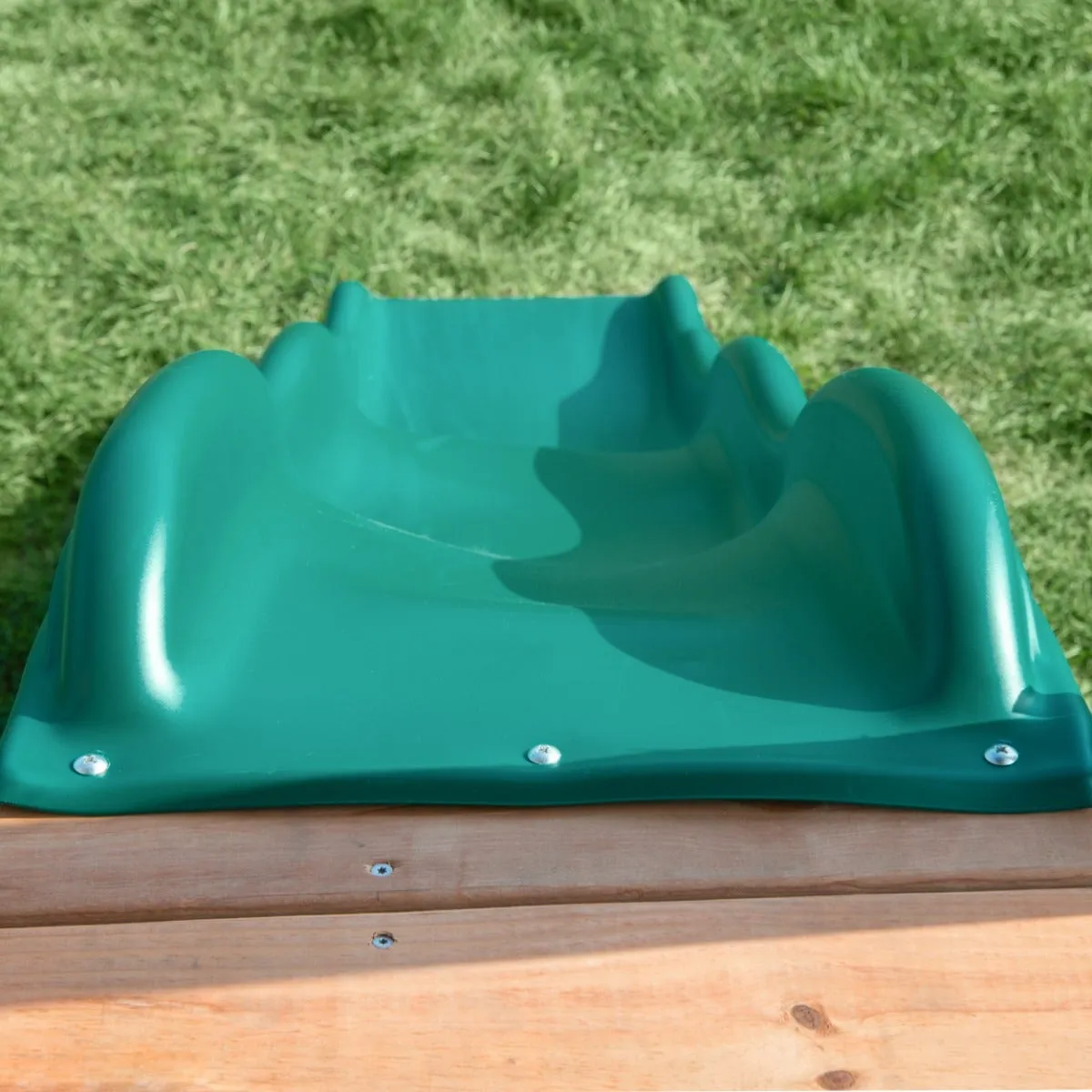 Cool Wave Slide with Safety Handles by Swing N Slide