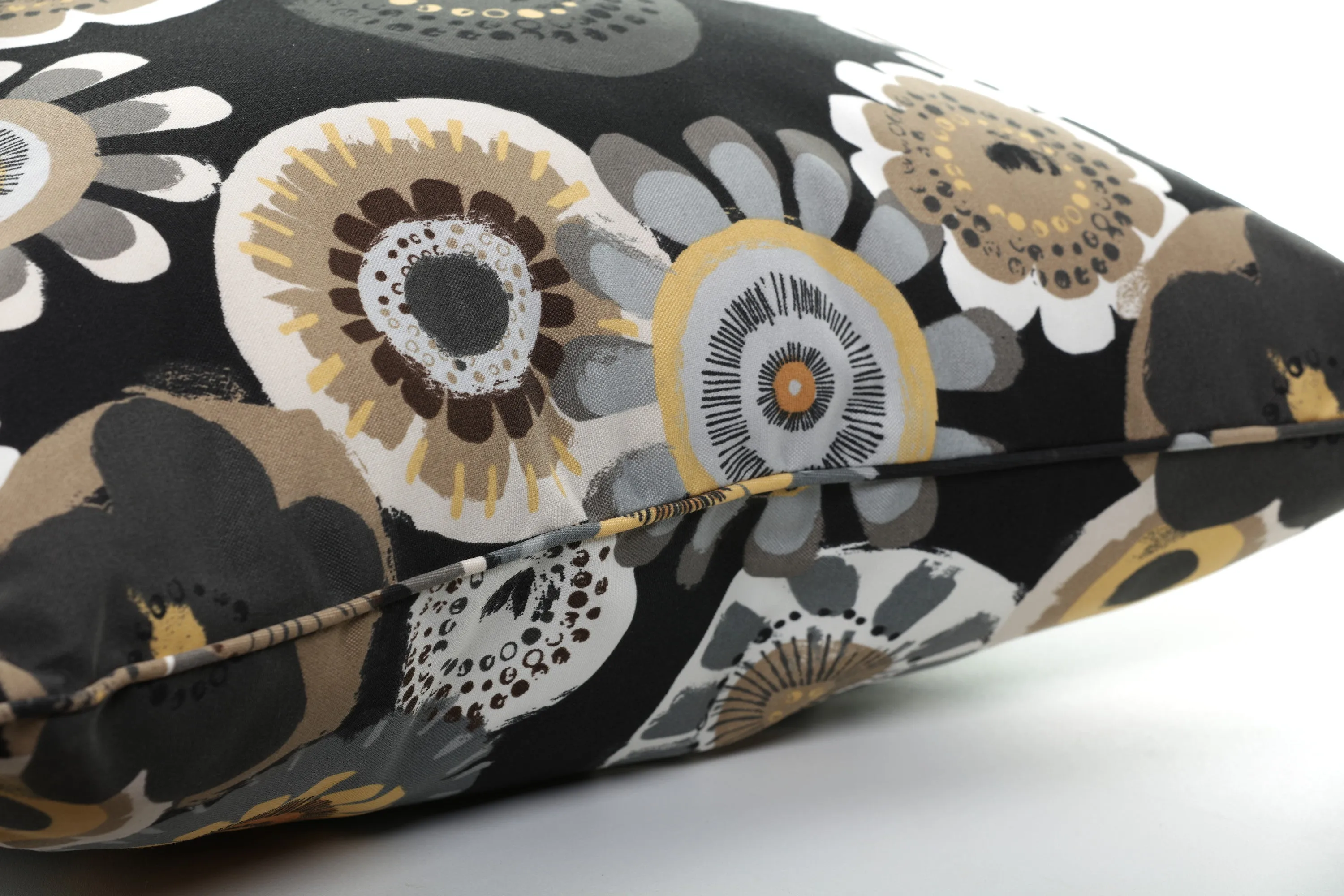 Crosby Ebony Oversized Rectangle Throw Pillow (Set Of 2)