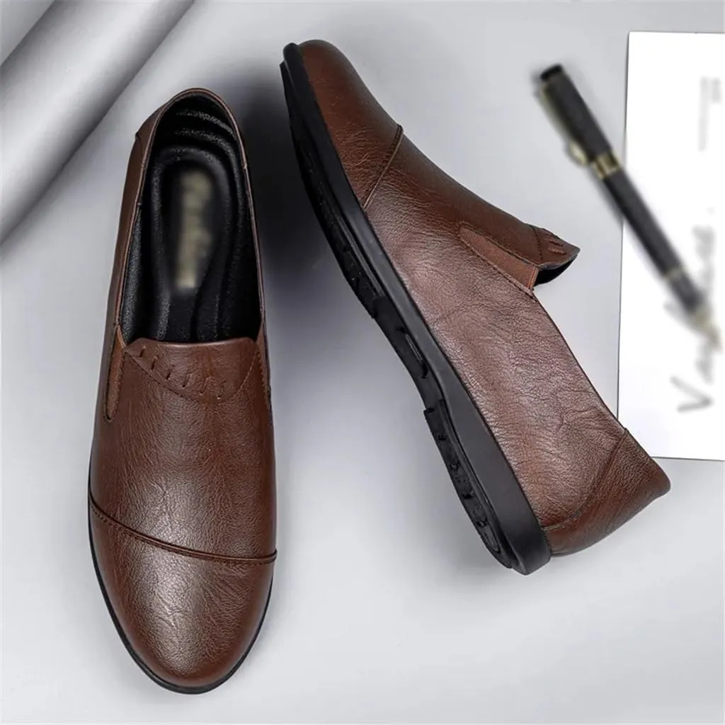 CSCDD Genuine Leather Men's Shoes Casual Shoes Men Soft Breathable Driving Shoes Slip-on Moccasin