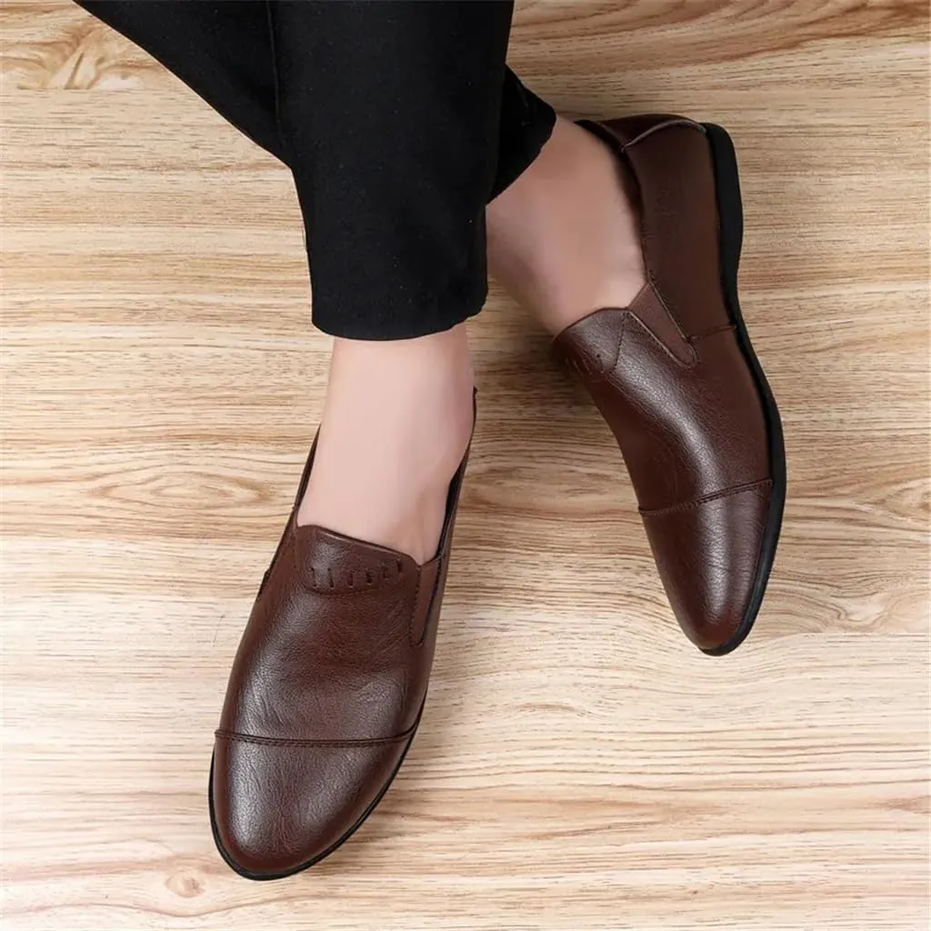 CSCDD Genuine Leather Men's Shoes Casual Shoes Men Soft Breathable Driving Shoes Slip-on Moccasin