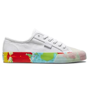 DC Manual S x Evan Smith Skateboard Shoe - White