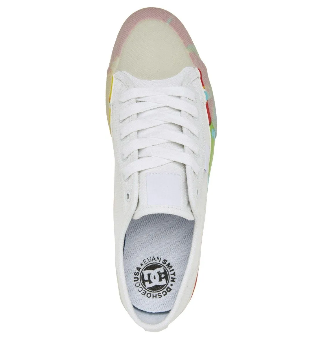 DC Manual S x Evan Smith Skateboard Shoe - White