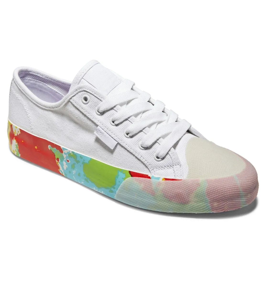 DC Manual S x Evan Smith Skateboard Shoe - White