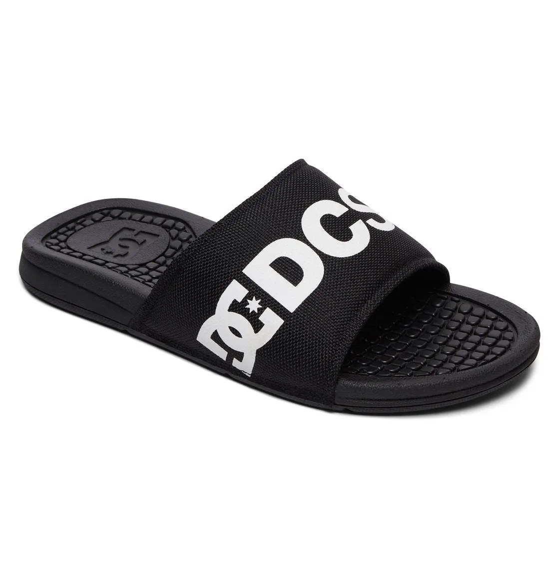 DC Shoes Bolsa Sandals Black Men's Slip On Sliders ADYL100032