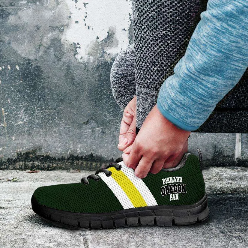 Diehard Oregon Fan Running Shoes