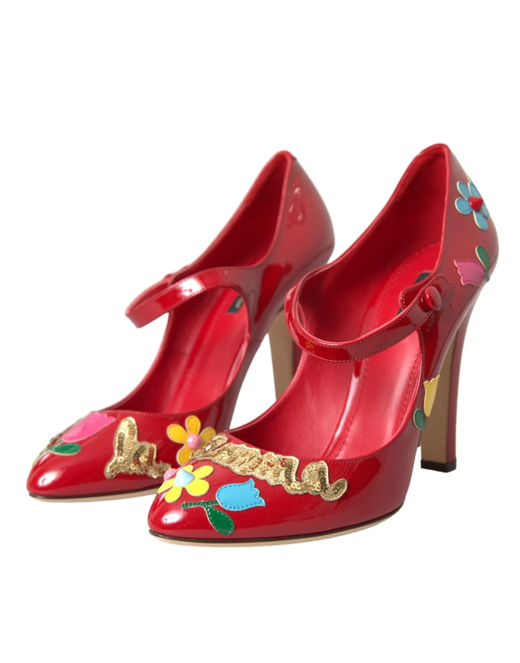 Dolce & Gabbana Red Patent Leather Pumps