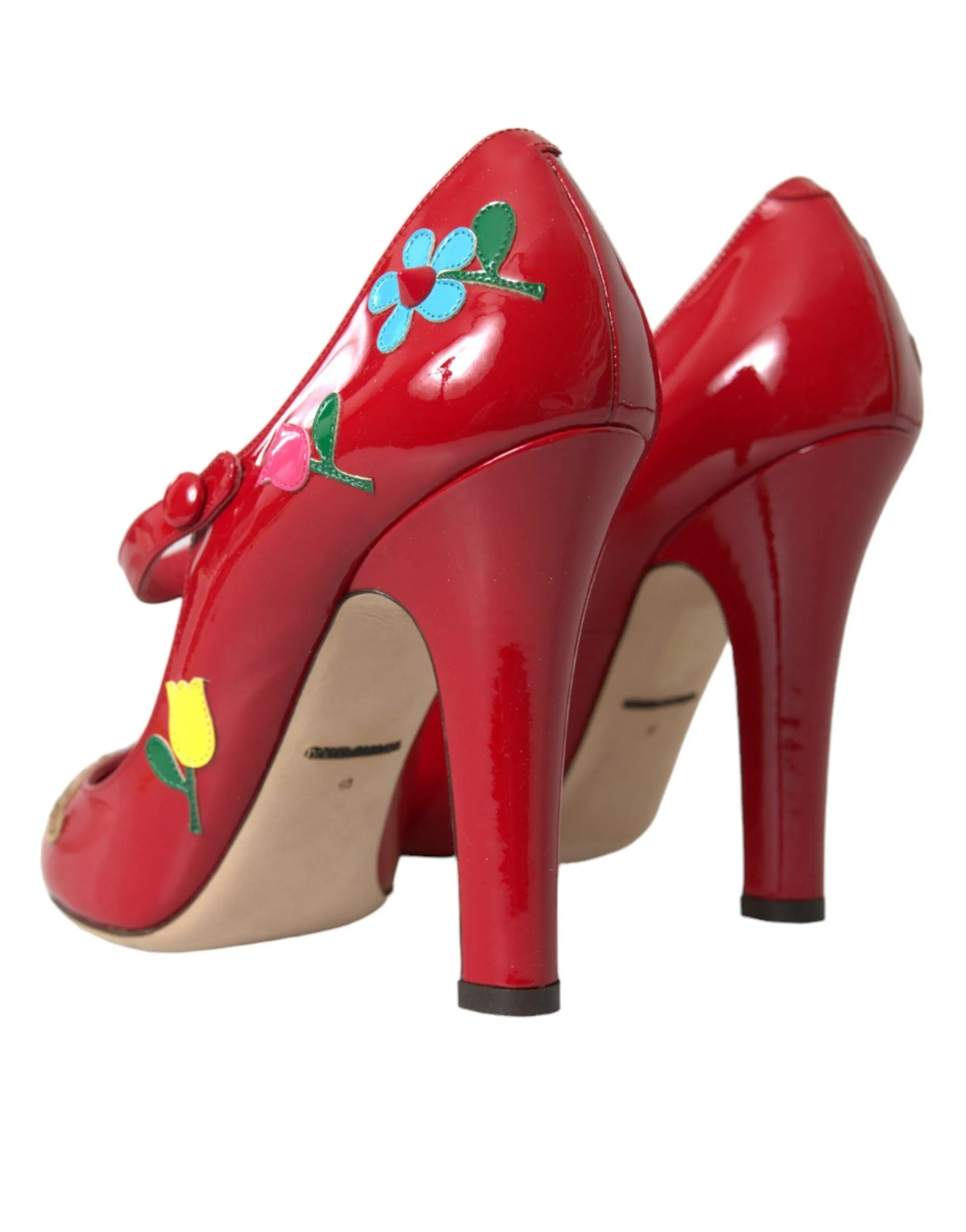 Dolce & Gabbana Red Patent Leather Pumps