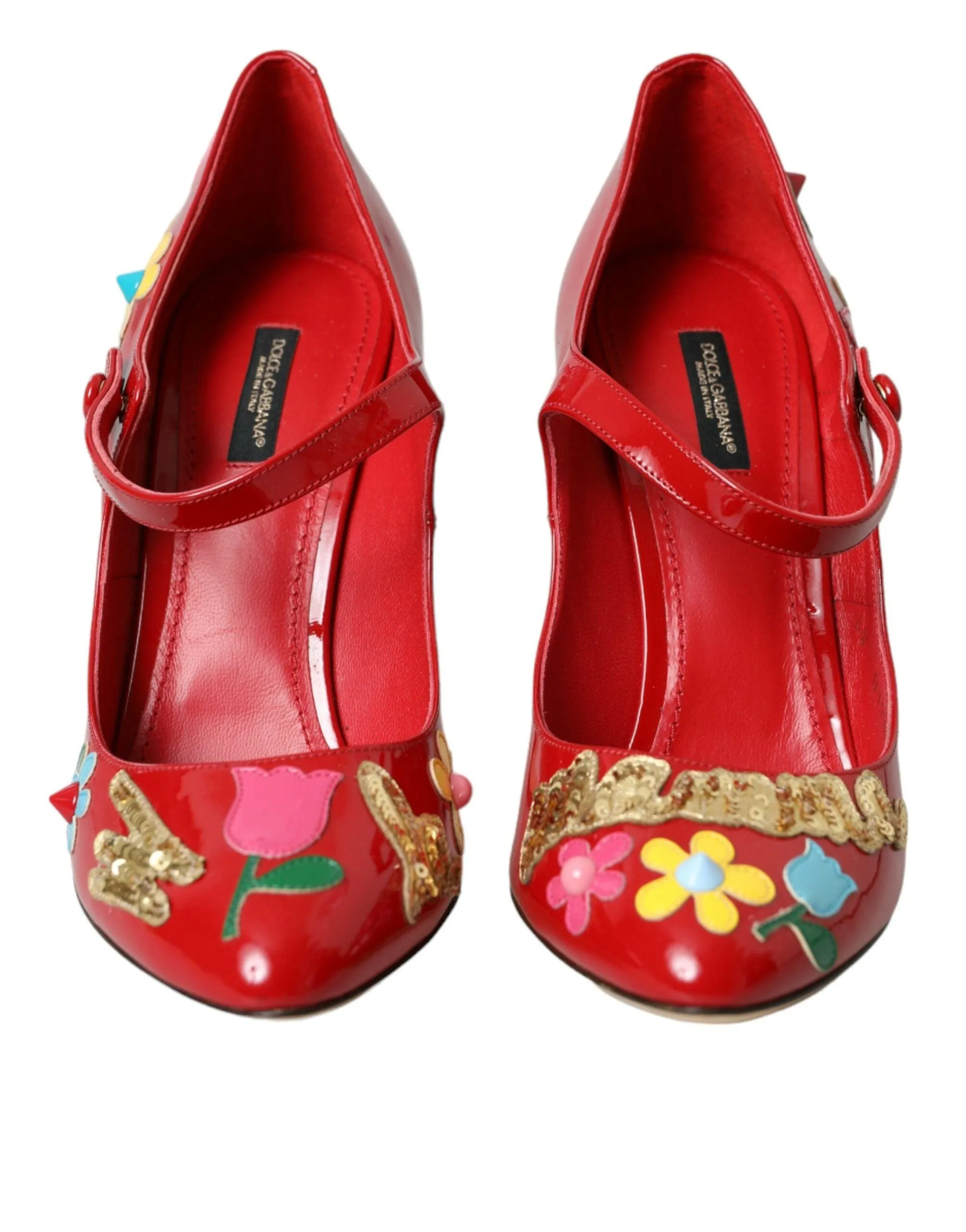 Dolce & Gabbana Red Patent Leather Pumps