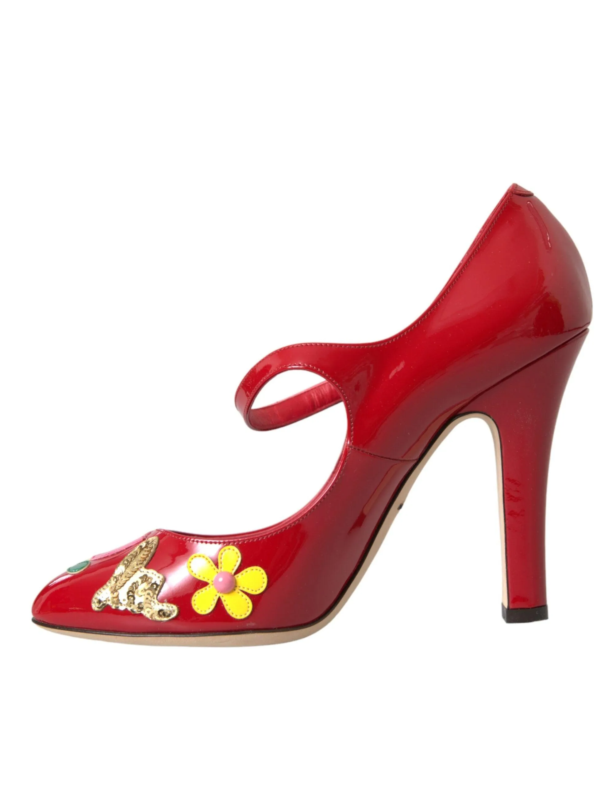 Dolce & Gabbana Red Patent Leather Pumps