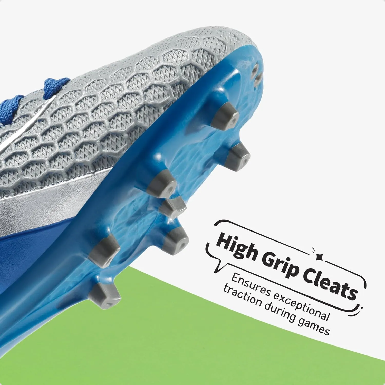 DREAM PAIRS Boys Girls Soccer Cleats Youth Firm Groud Outdoor Sport Athletic High Top Football Shoes for Little/Big Kid