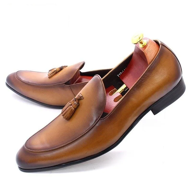 DW Men's Italian Style Handmade Loafers