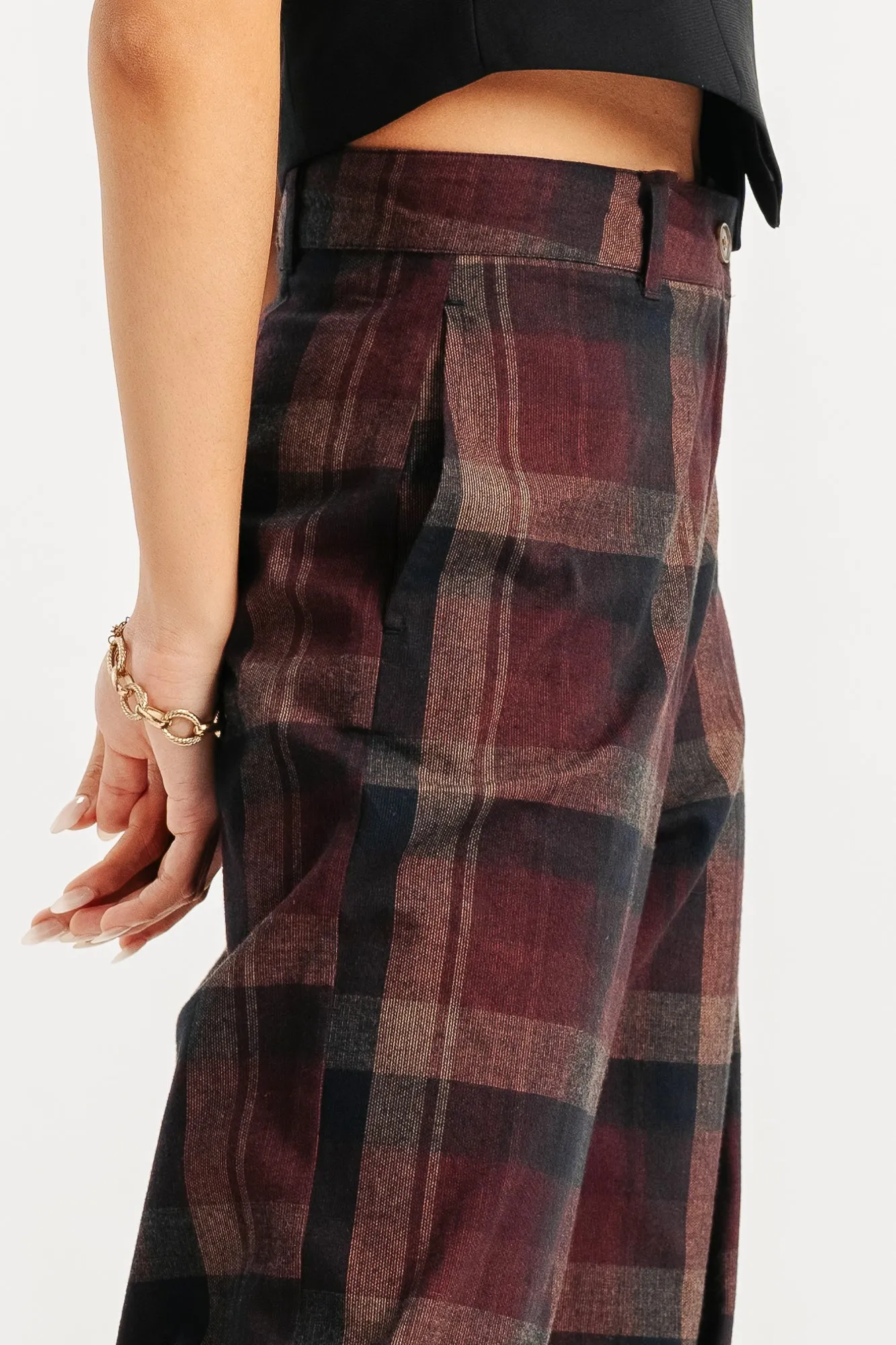 Earthly Checkered Pants