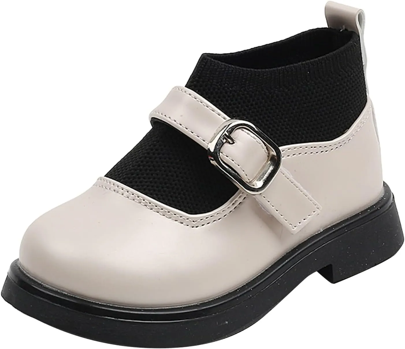 EnJoCho Running Shoes for Toddler Toddler Girls Boots Little Kid Shoes Short Boots Girls School Leather Shoes