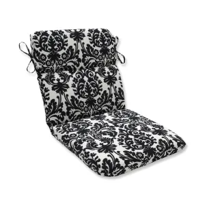 Essence Black/Beige Rounded Corners Chair Cushion