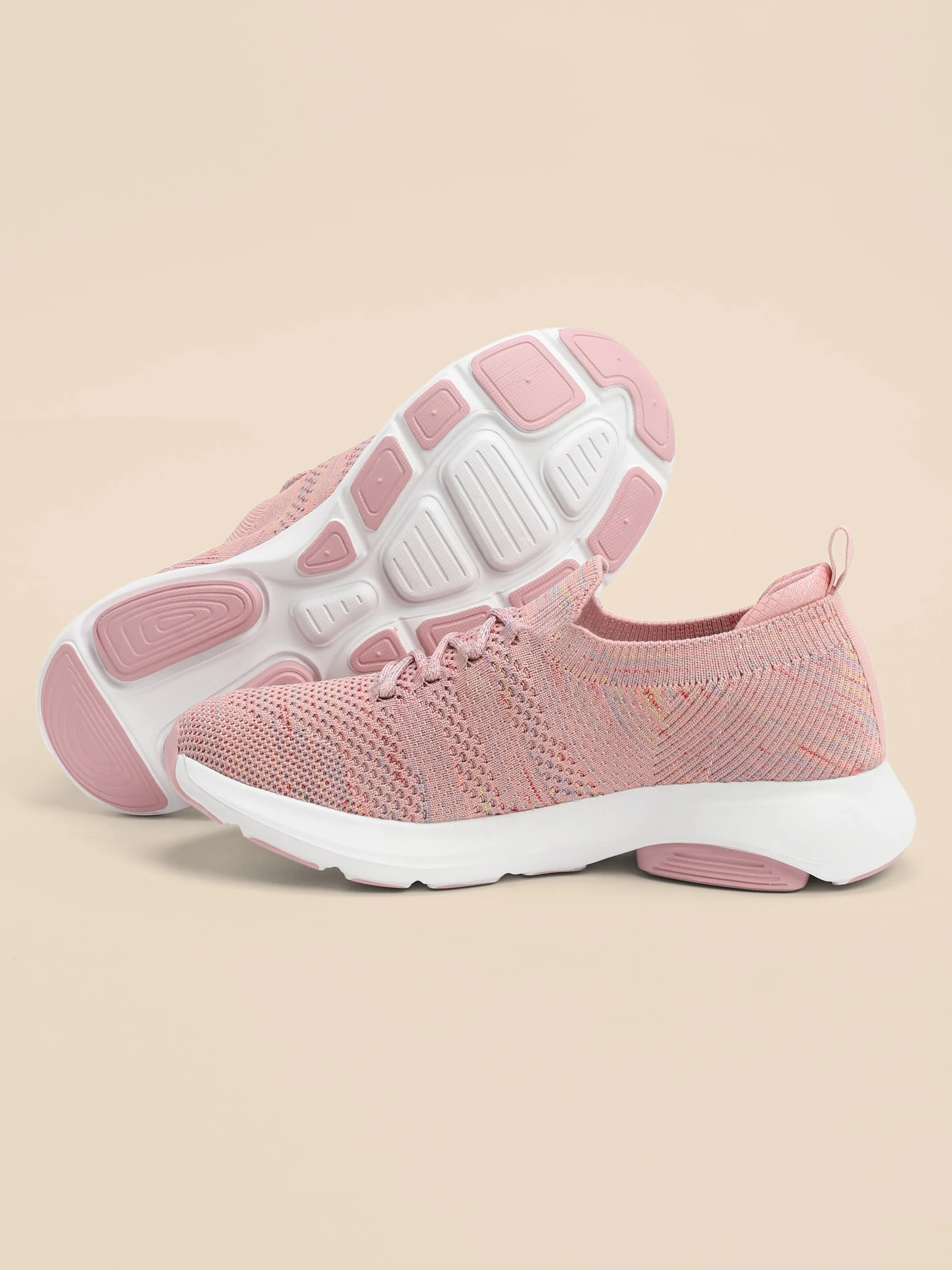 EZ  Roll Women's Walking Shoes - Pink