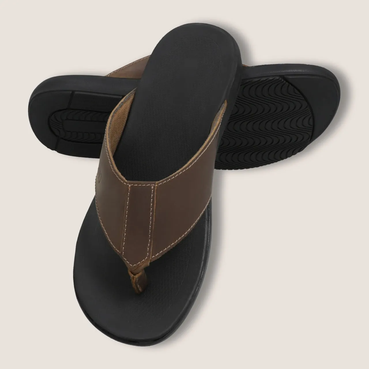 Fadano Men's Slippers ( Black)