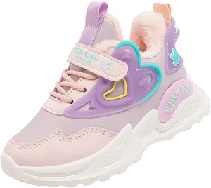 Fashion All Seasons Children Sports Shoes Girls Boys Flat Sole Thick Sole Non Slip Comfortable Casual Girls Sneaker
