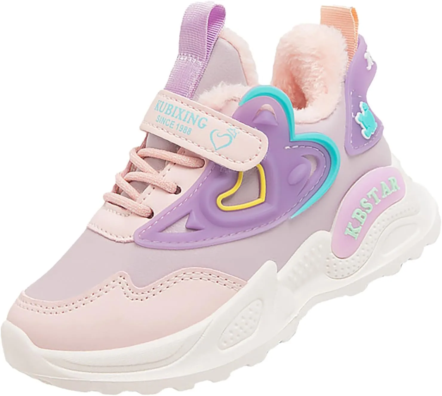 Fashion All Seasons Children Sports Shoes Girls Boys Flat Sole Thick Sole Non Slip Comfortable Casual Girls Sneaker