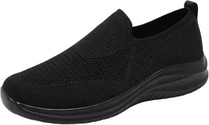 Fashion Lightweight Sneakers for Men Lightweight Sport Gym Jogging Walking Sneaker Elastic Fly Woven Mesh Shoes