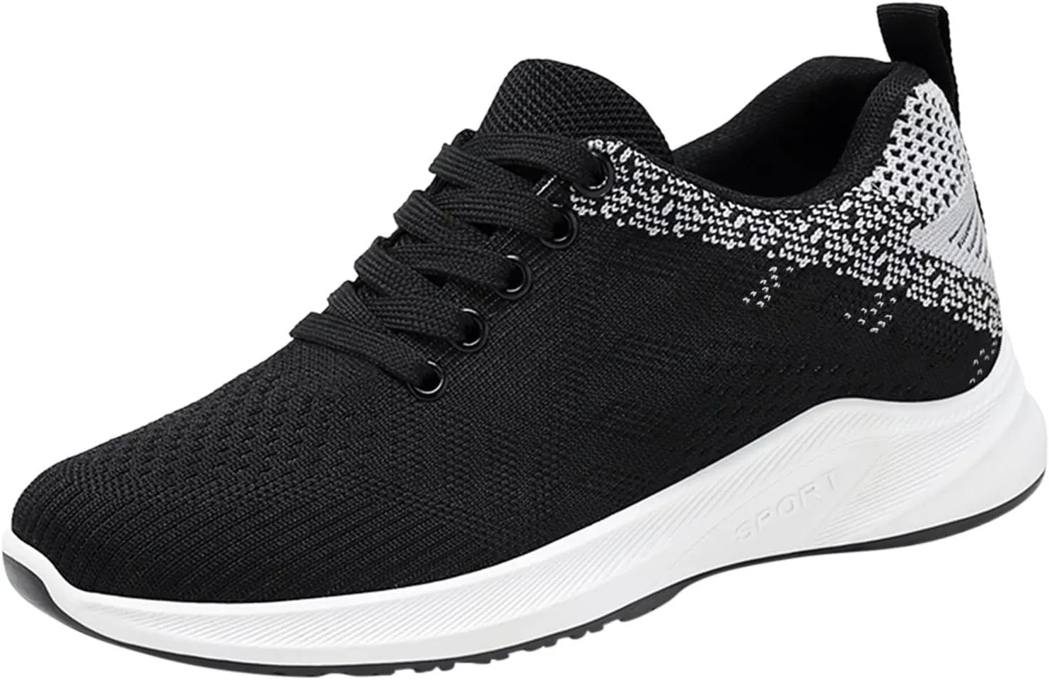 Fashion Sneakers for Women 2025 Casual Mesh Summer Lace up Breathable Closed Toe Outdoor Running Shoes Comfortable for Workout Running Walking