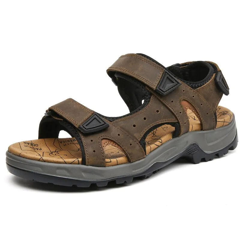 Fashion Summer Genuine Leather Sandals